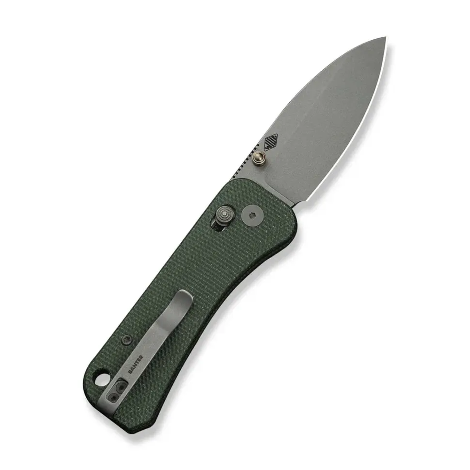 Ніж Weknife Banter 2, Green Mikarta, Stonewash (WE23075-3) - фото 2