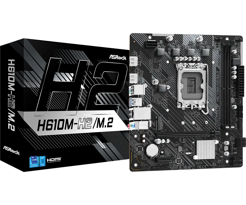 Материнська плата ASRock H610M-H2/M.2 LGA 1700 (H610M-H2/M.2) - фото 4