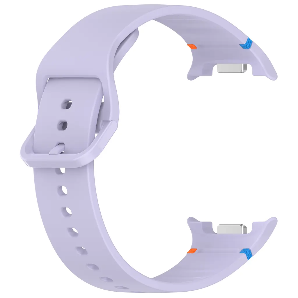 Силіконовий ремінець на смарт годинник Samsung Galaxy Watch 8 40mm/8 Classic 46mm/8 44mm, Silicone, lavender, зі зручною застібкою, на фітнес браслет, ArmorStandart (ARM86864) - фото 3