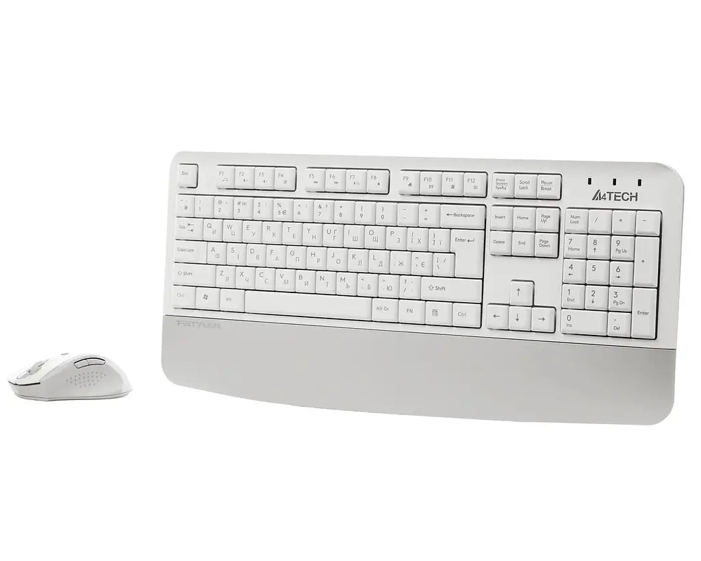 Комплект (клавиатура и мышь) A4Tech Fstyler FG2500S Plus White - фото 2