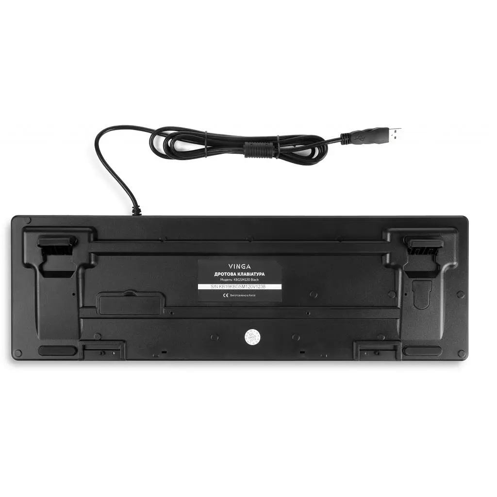 Клавіатура Vinga KBGSM120 Black - фото 3