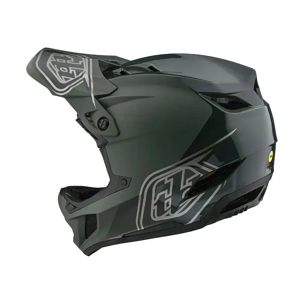 Велошолом Troy Lee Designs D4 Polyacrylite Helmet Olive XL (1106-174500025) - фото 4