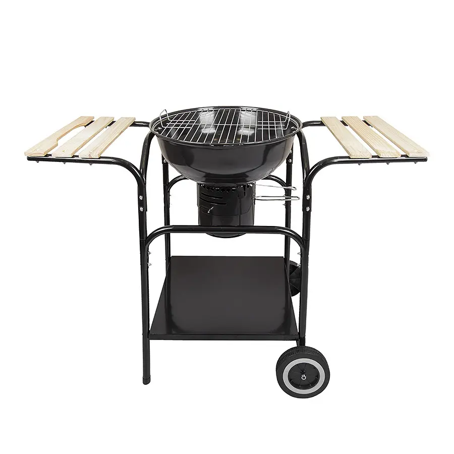 Грилі вугільні барбекю мангал з кришкою BBQ Levistella LV20014497F - фото 8