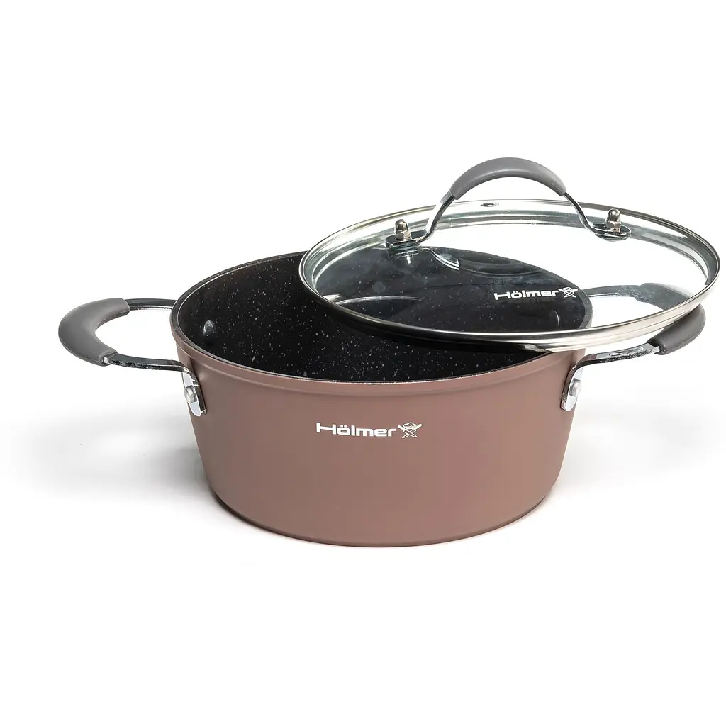 Каструля кована Holmer CR-1341-FABSL Royal з кришкою 4.1 л (CR-1341-FABSL Royal) - фото 5