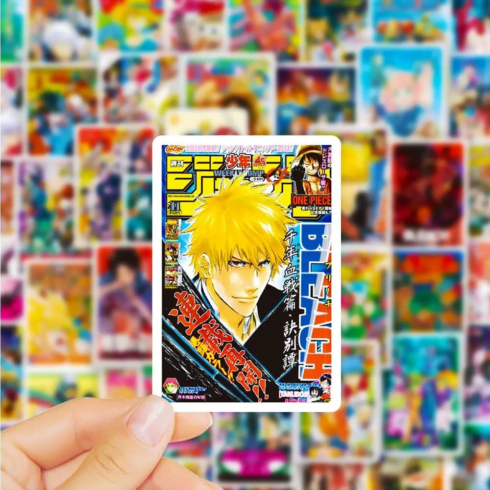 Стікерпак GeekLand Manga Era: Legends and Heroes 250 штук - фото 5