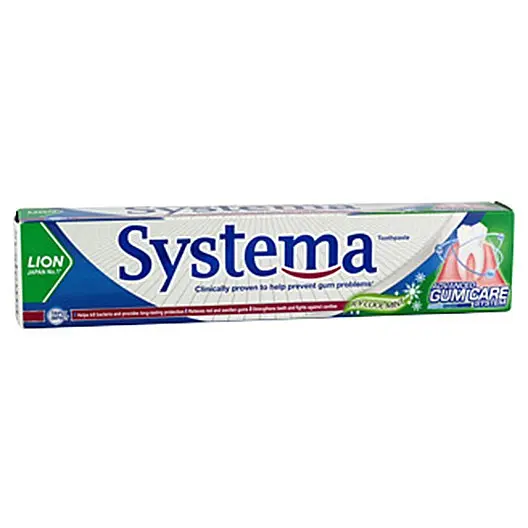 Зубна паста Lion Systema Gum Care Icy Cool Mint Охолоджувальна м'ята