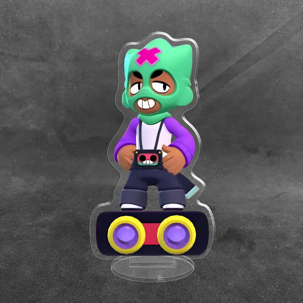 Акрилова колекційна фігурка Brawl Stars Оллі (Ollie) 10 см