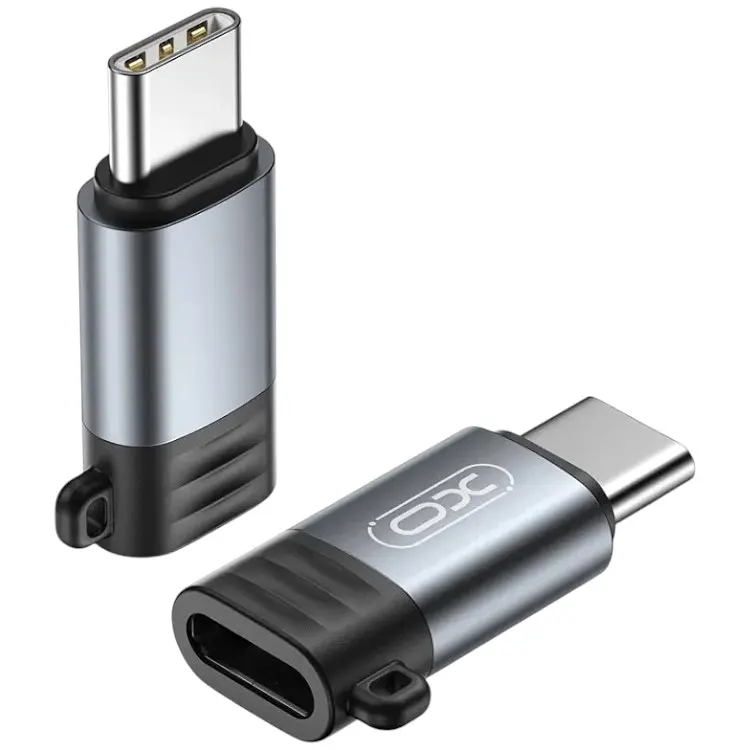 Перехідник XO NB263B Lightning Female to Type-C Male 5V2A Black