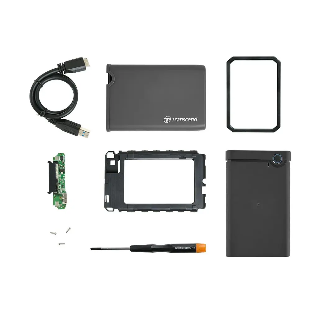 Зовнішня кишеня Transcend TS0GSJ25CK3 (TS0GSJ25CK3) - фото 3
