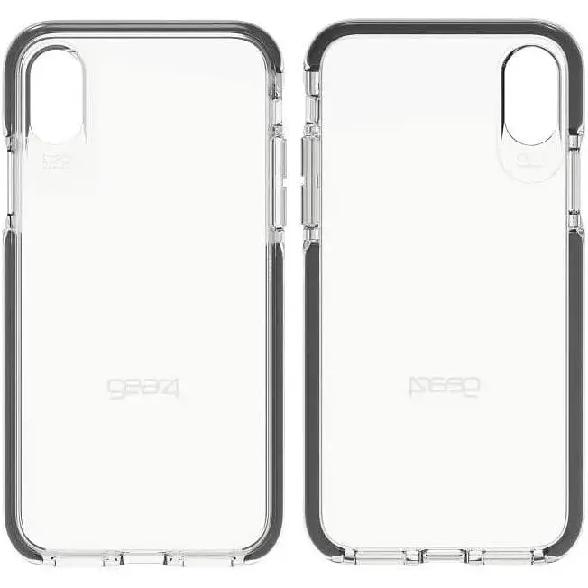 Протиударний чохол Gear4 Piccadilly D3O для iPhone XS Max (6.5") Black + Прозорий - фото 5
