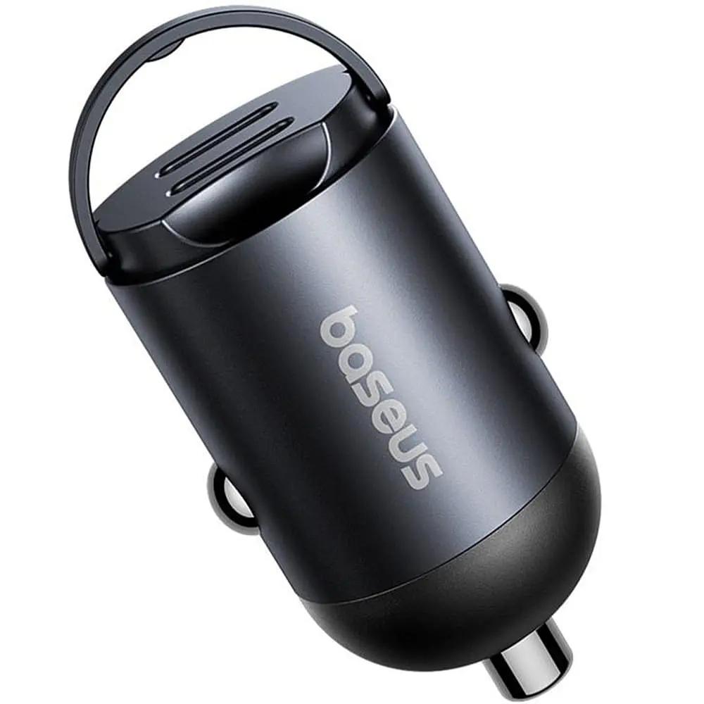 АЗП Baseus Tiny Star Mini Car Charger 2C 30W Cosmic Black - фото 3