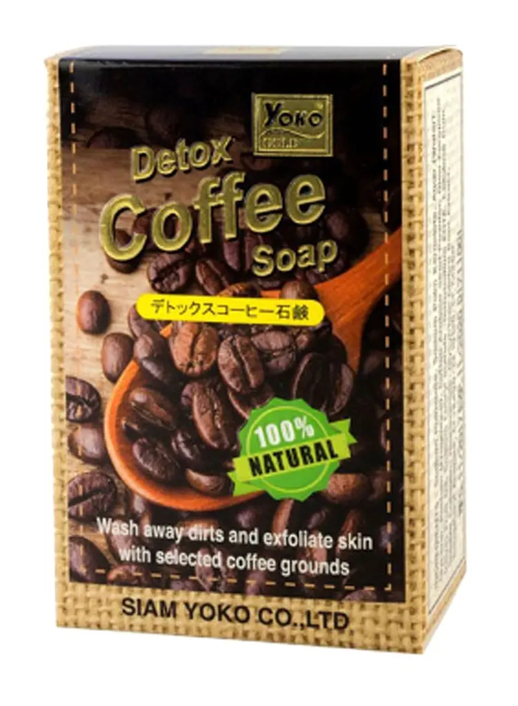 Мило для шкіри Yoko Gold Detox Coffee антицелюлітне