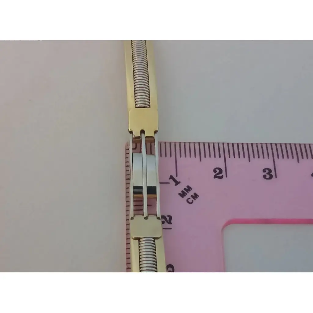 Золотий жорсткий браслет Столична Ювелірна Фабрика. 323408Ж 22,5 - фото 2