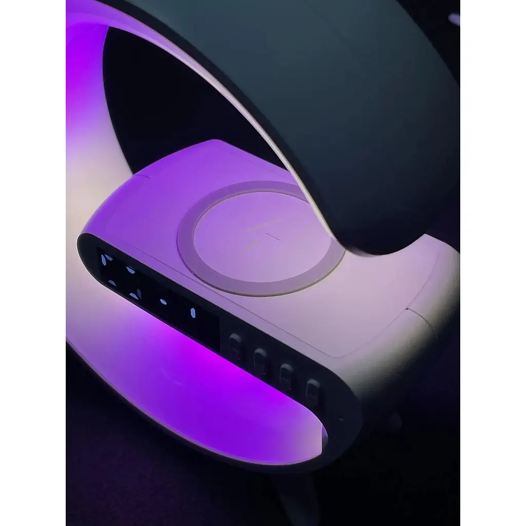 Настільна лампа XPRO з колоною RGB-підсвічуванням Bluetooth L39 (44588-_276) - фото 7