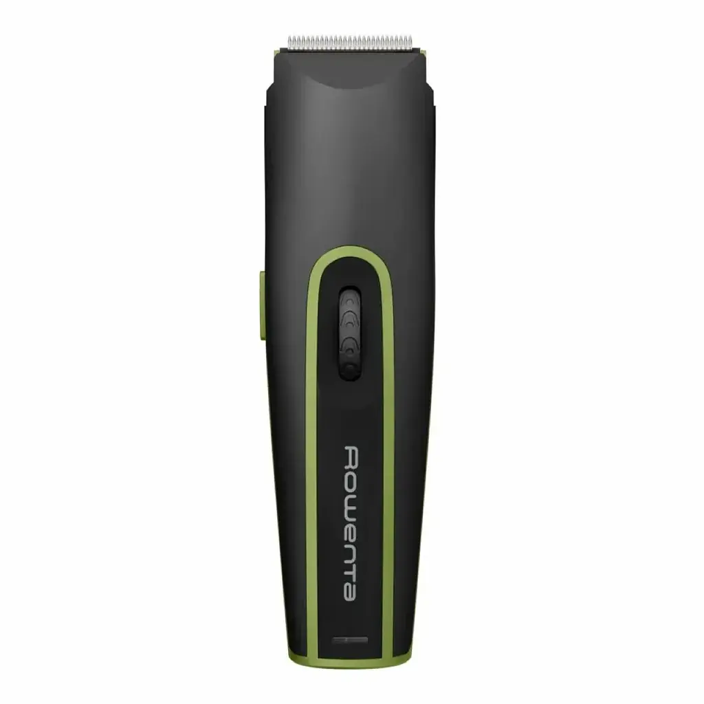 Машинка для стрижки Rowenta Nomad Sport Collection, акум., роторний мотор, насадок-2, кейс, сталь, чорно-зелений - фото 2