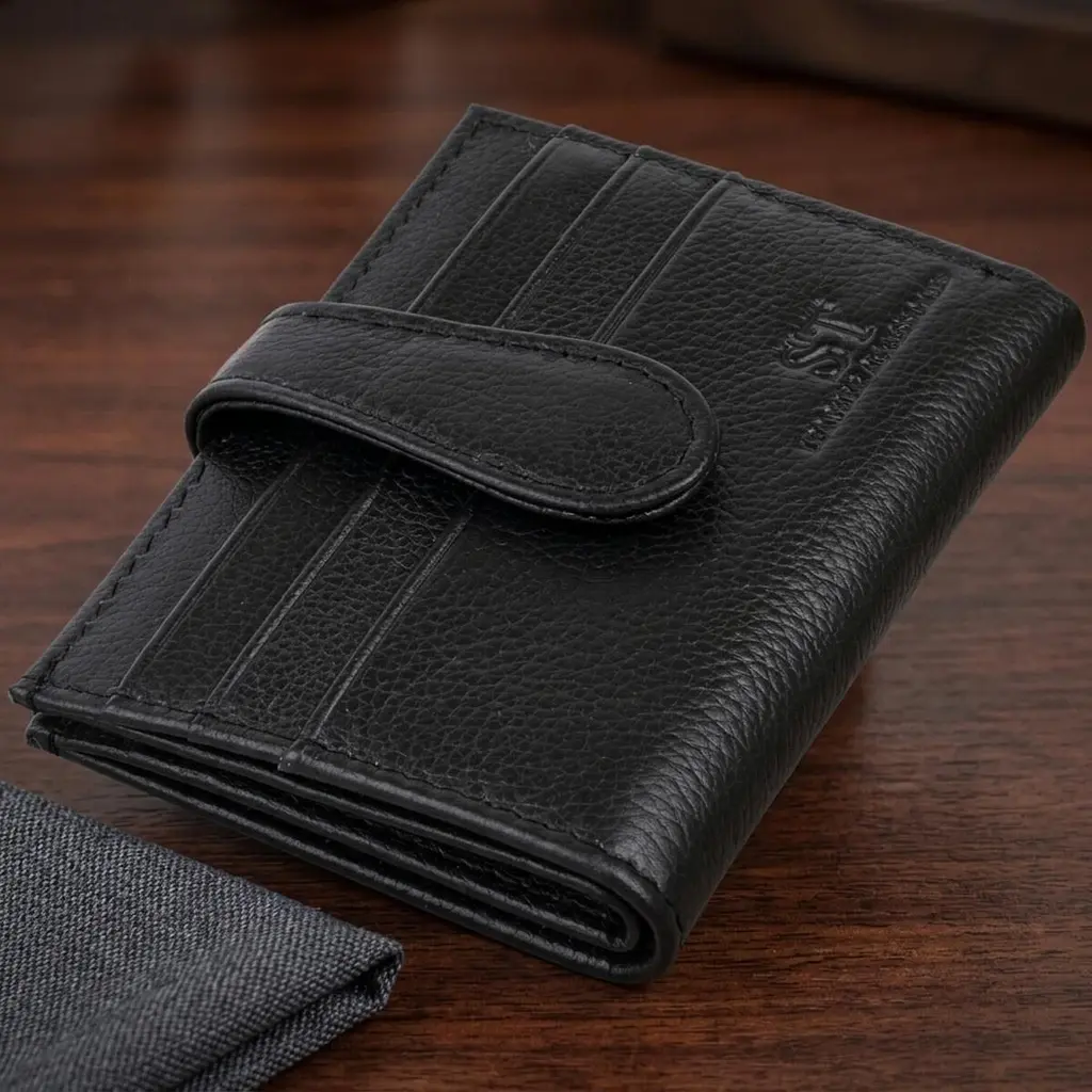 Гаманець-візитниця ST Leather 19208 чорний - фото 11