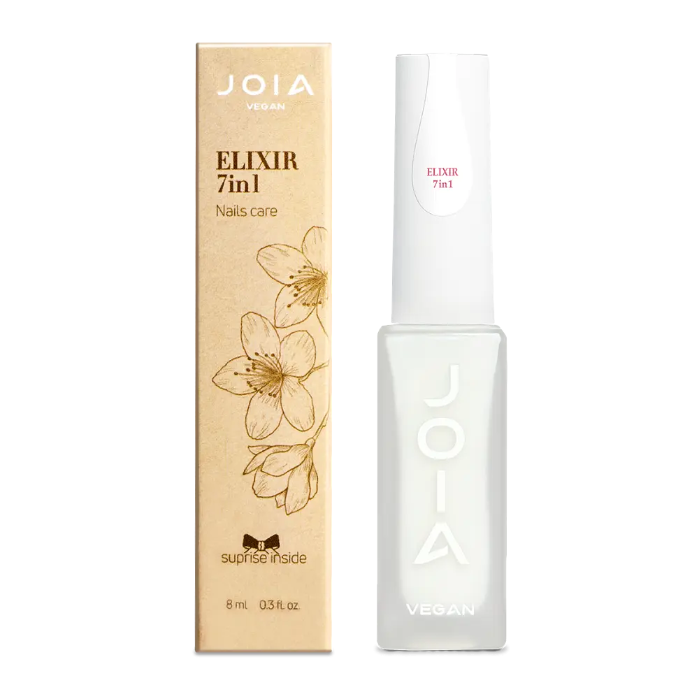 Засіб комплексної дії для живлення нігтів Elixir 7in1 JOIA vegan 8 мл - фото 2