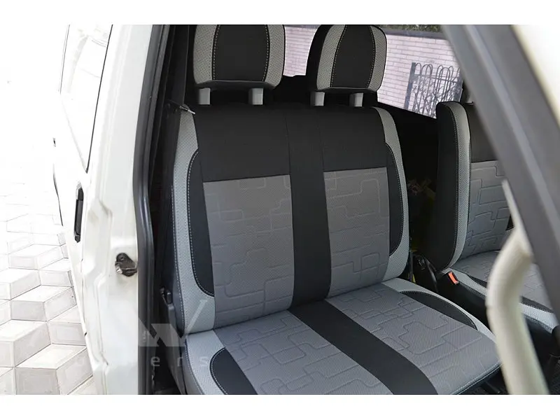 Авточохли модельні MW Brothers для Volkswagen T 4 ( 1+2 ) c 1990 ( Серія Premium) - фото 5