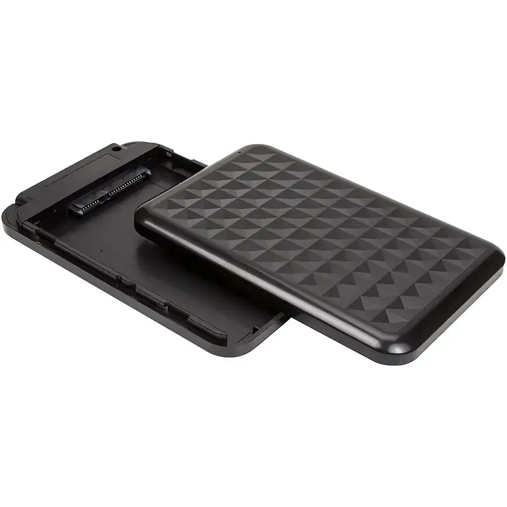 Зовнішня кишеня PowerPlant HDD 2.5` to USB 3.1 Black (HC380497) [118483] - фото 4