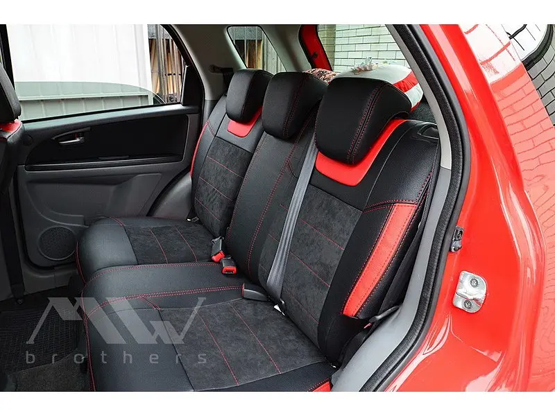 Авточохли модельні MW Brothers для Fiat Sedici c 2006 - фото 5