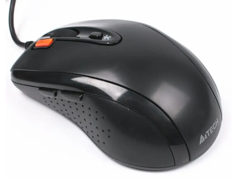 Миша A4Tech N-70FX-1 Black - фото 3