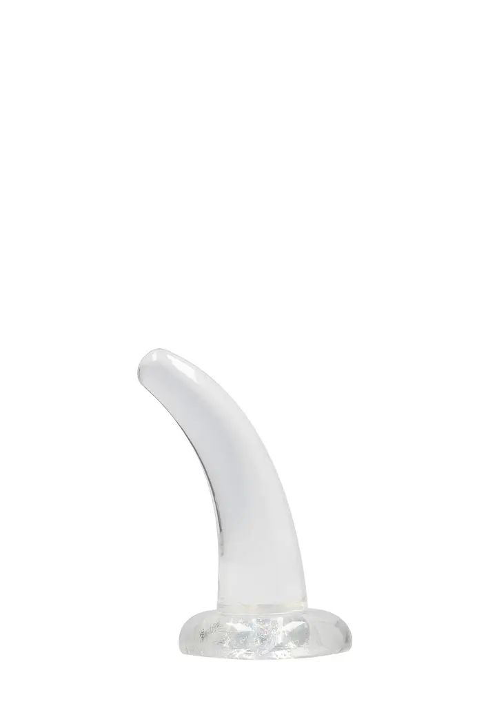 Фалоімітатор - Realrock Dildo 4,5" Transparent - фото 2