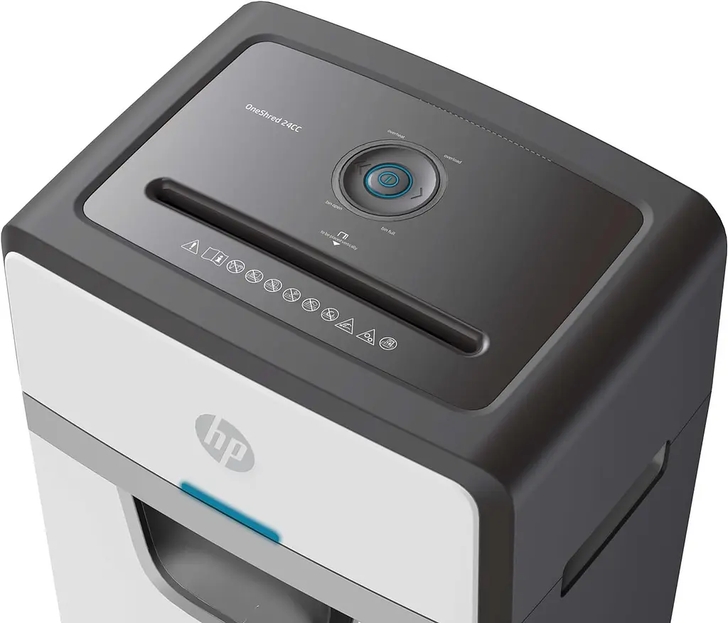 Знищувач документів HP OneShred 24CC, A4, 80g х 24 листів, 4*35, 30 л., P-4 - фото 4