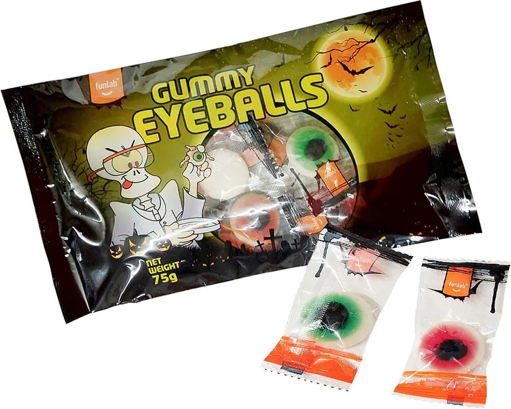 Цукерки желейні Funlab Gummy Eyeballs 75г - фото 2