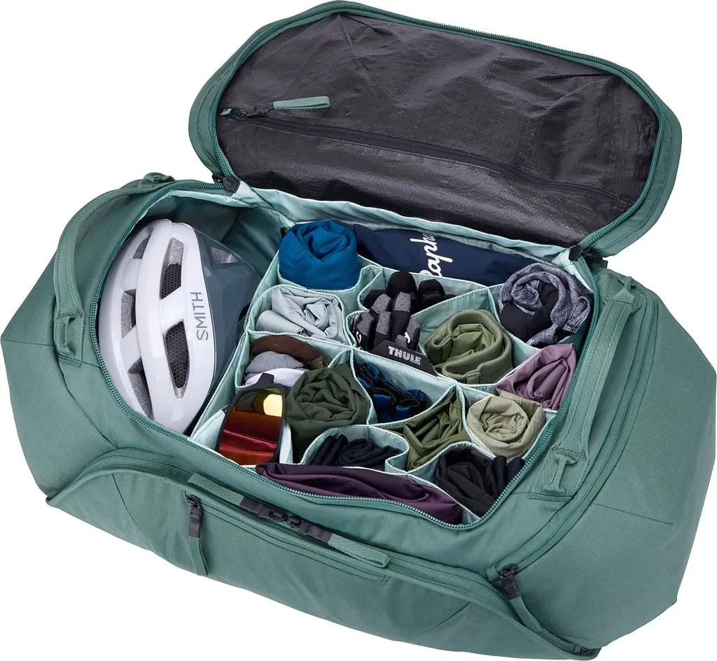 Велосипедная сумка Thule RoundTrip Bike Duffel Hazy Green (TH 3205175) - фото 5