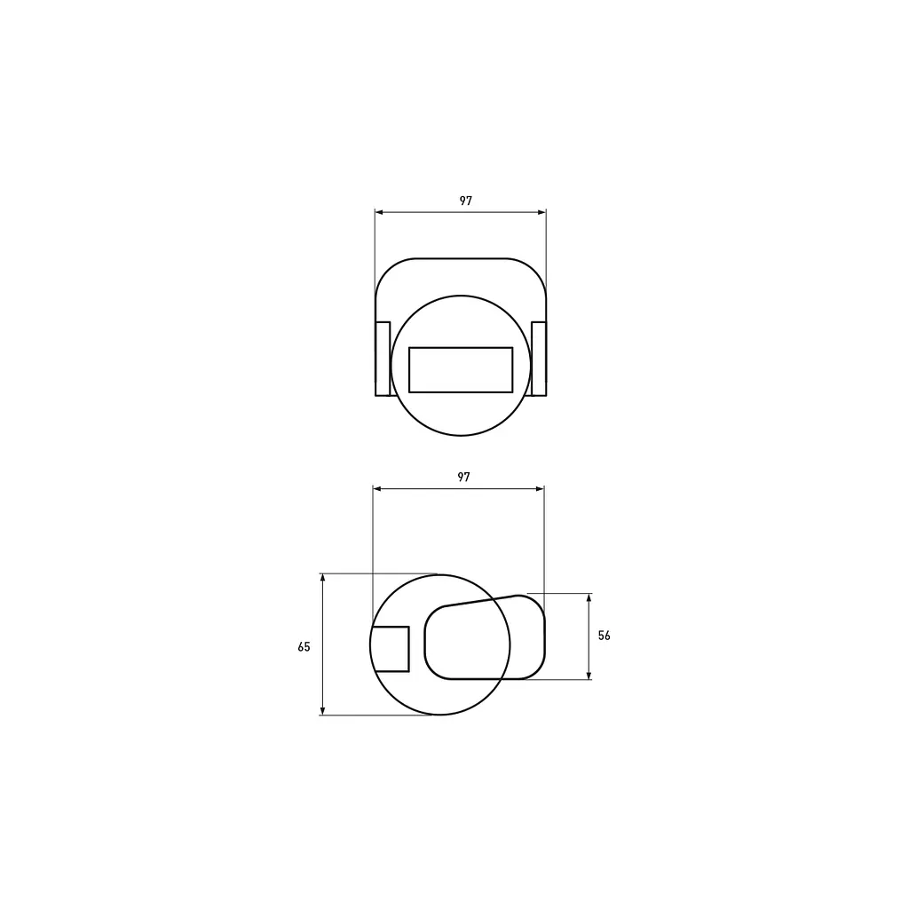 Датчик движения Euroelectric настенный 180° 12 м белый (ST-09(white)) - фото 3