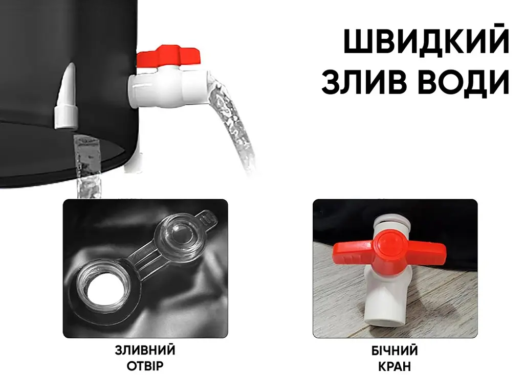 Каркасна крижана кріо ванна EasyFit круглий басейн для оздоровлення (EF-2306) - фото 3