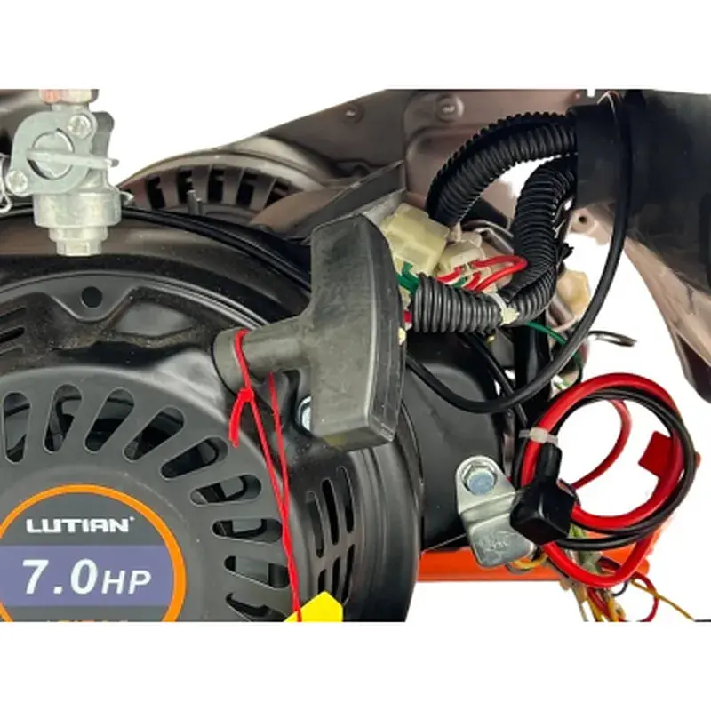 Генератор Lutian інверторний LT4500E, 3.5 kW, 220V, 50Hz, об'єм 15 л, електрозапуск (LT4500EI) - фото 7