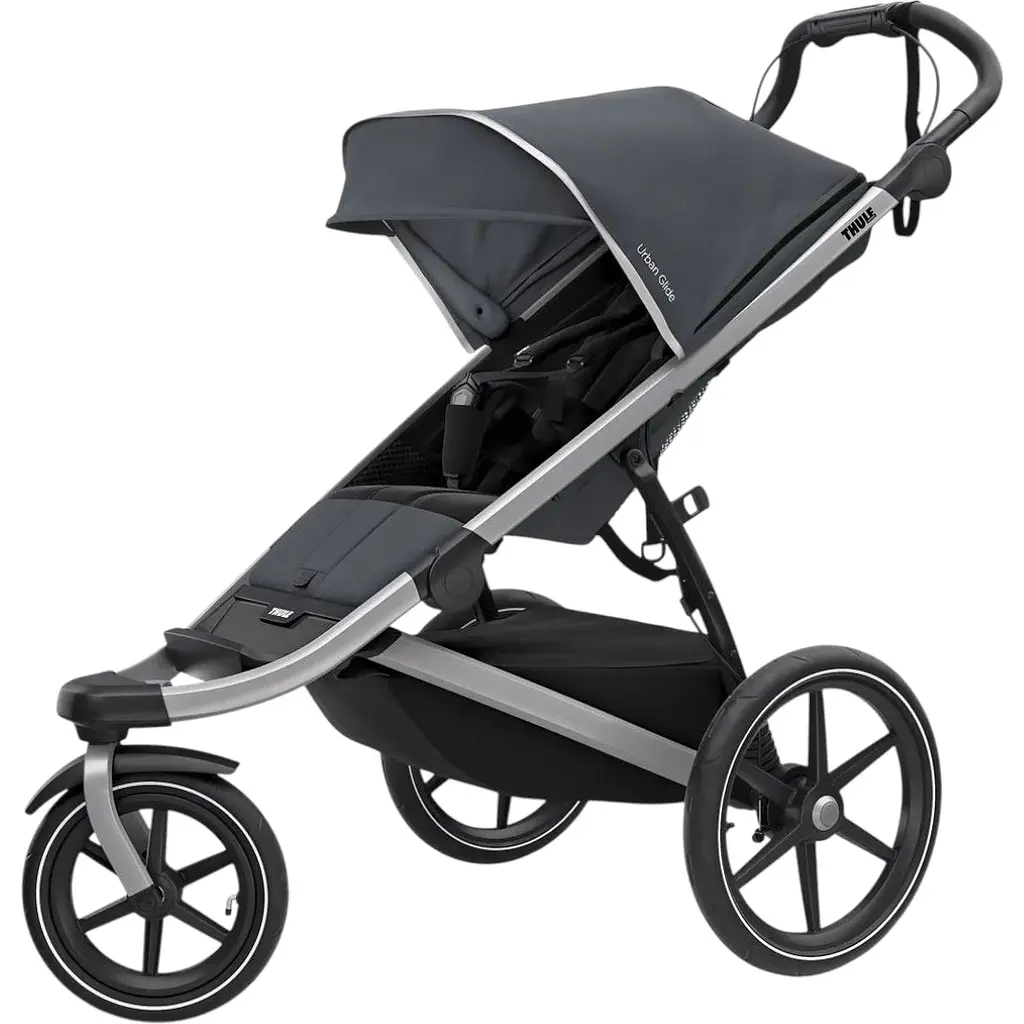 Дитяча коляска Thule Urban Glide 2 Dark Shadow з люлькою (TH 10101964) - фото 2