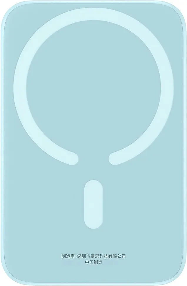 Портативний акумулятор Baseus Magnetic Mini Air Wireless 20W 6000mAh blue (P10059002313-00) - фото 2