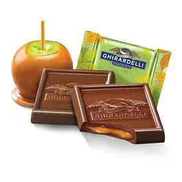 Шоколадні цукерки Ghirardelli Milk Chocolate Caramel Apple 150 г - фото 4