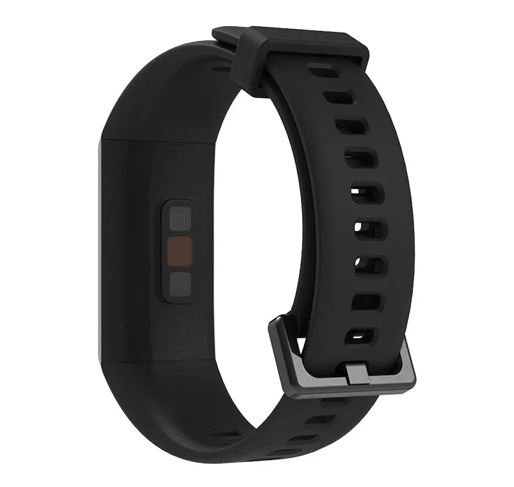 Силіконовий ремінець Primo для фітнес браслета Huawei Band 4 Black - фото 3