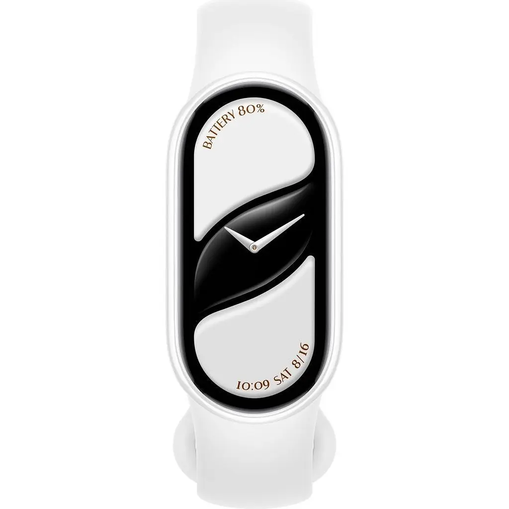 Фітнес-браслет Xiaomi Smart Band 10 Ceramic Edition Pearl White (BHR07Y5GL) [138826] - фото 3