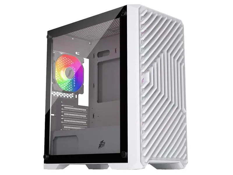 Корпус 1stPlayer T5-WH-4F1-W White