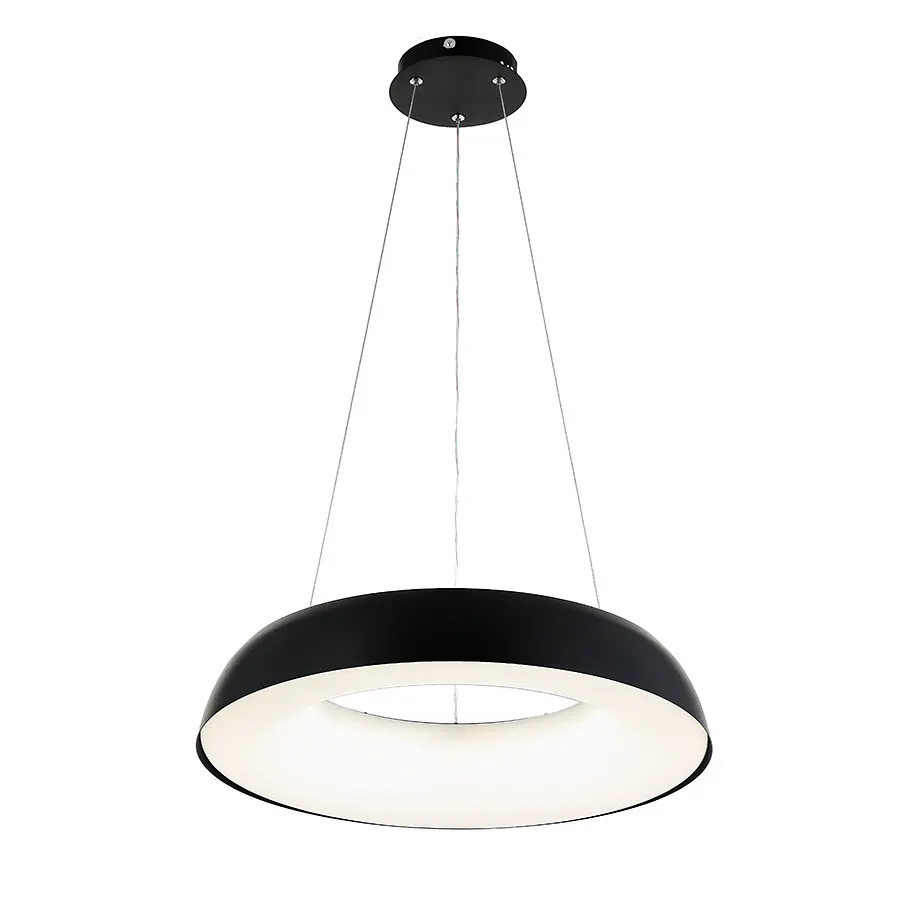 Люстра LED Levistella 797MD6018 (480) BK, черный металл, современный стиль для дома - фото 3