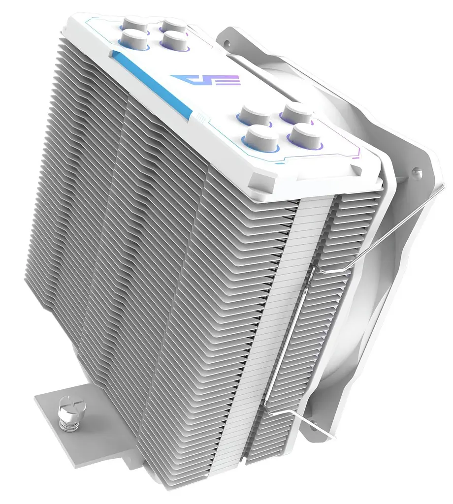 Кулер для процесора Darkflash Storm Z4 Pro Mist White (Z4 PRO MIST WHITE) - фото 6