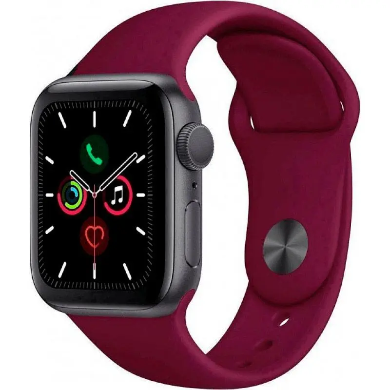 Ремінець Sport Band для Apple Watch 38/40/41mm Marsala [119471] - фото 3
