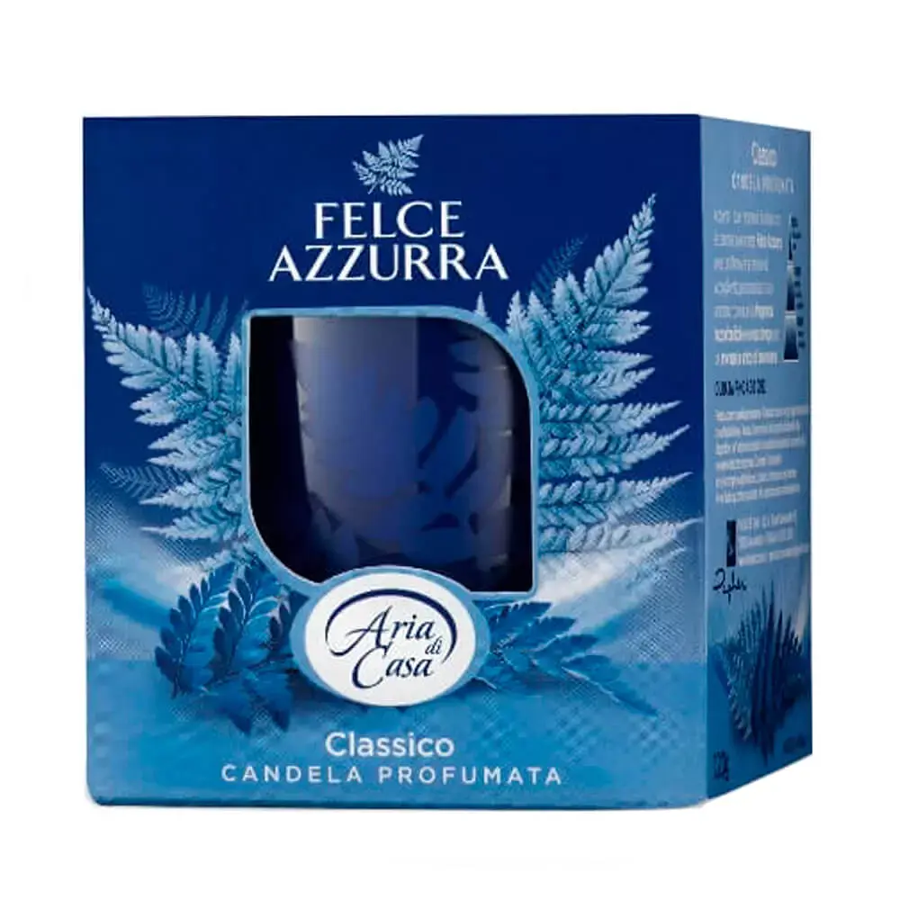 Класична ароматична свічка Felce Azzurra Candela Classico, 120 г
