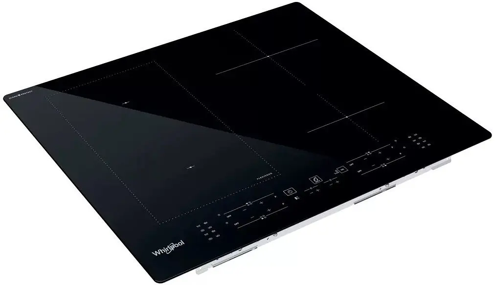 Варильна поверхня Whirlpool індукційна, 60см, розширена зона, чорний - фото 2