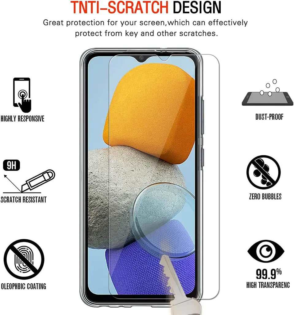 Чехол WXD TPU Transparent Case для Samsung Galaxy M13 4G [70111] - фото 2