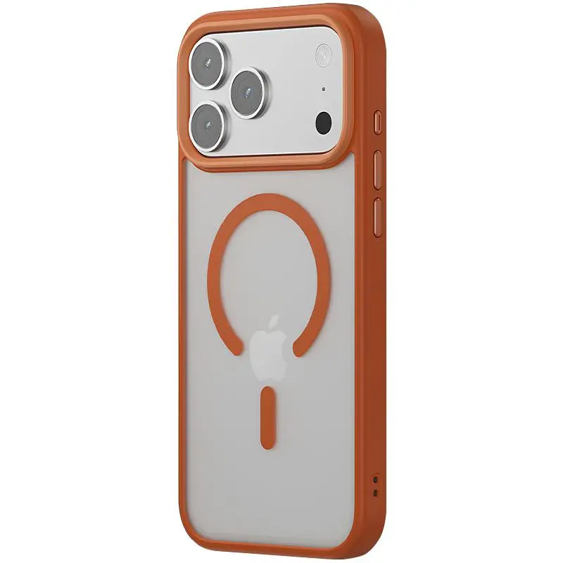 Чохол Ummi Colorful with MagSafe для Apple iPhone 17 Pro 6.3" Помаранчевий/Orange - фото 2