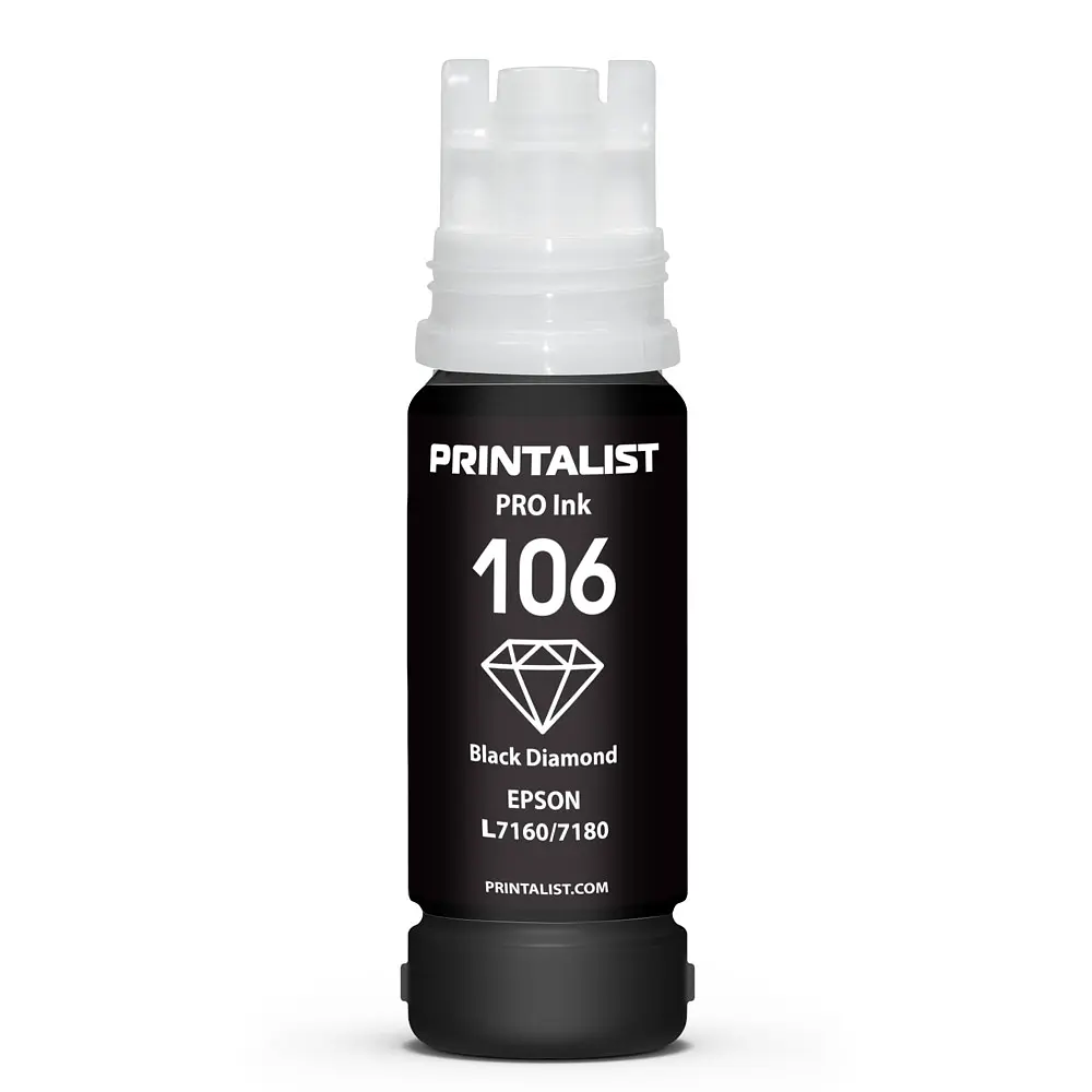 Чорнило PRINTALIST 105 для Epson L7160/7180 70г Photo Black водорозчинне (PL106PB) - фото 3