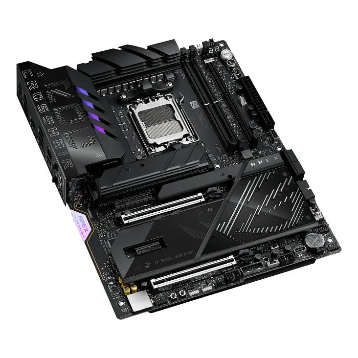 Материнская плата Asus ROG CROSSHAIR X870E APEX sAM5 X870E 4xDDR5 M.2 USB Type-C WiFi BT ATX - фото 8