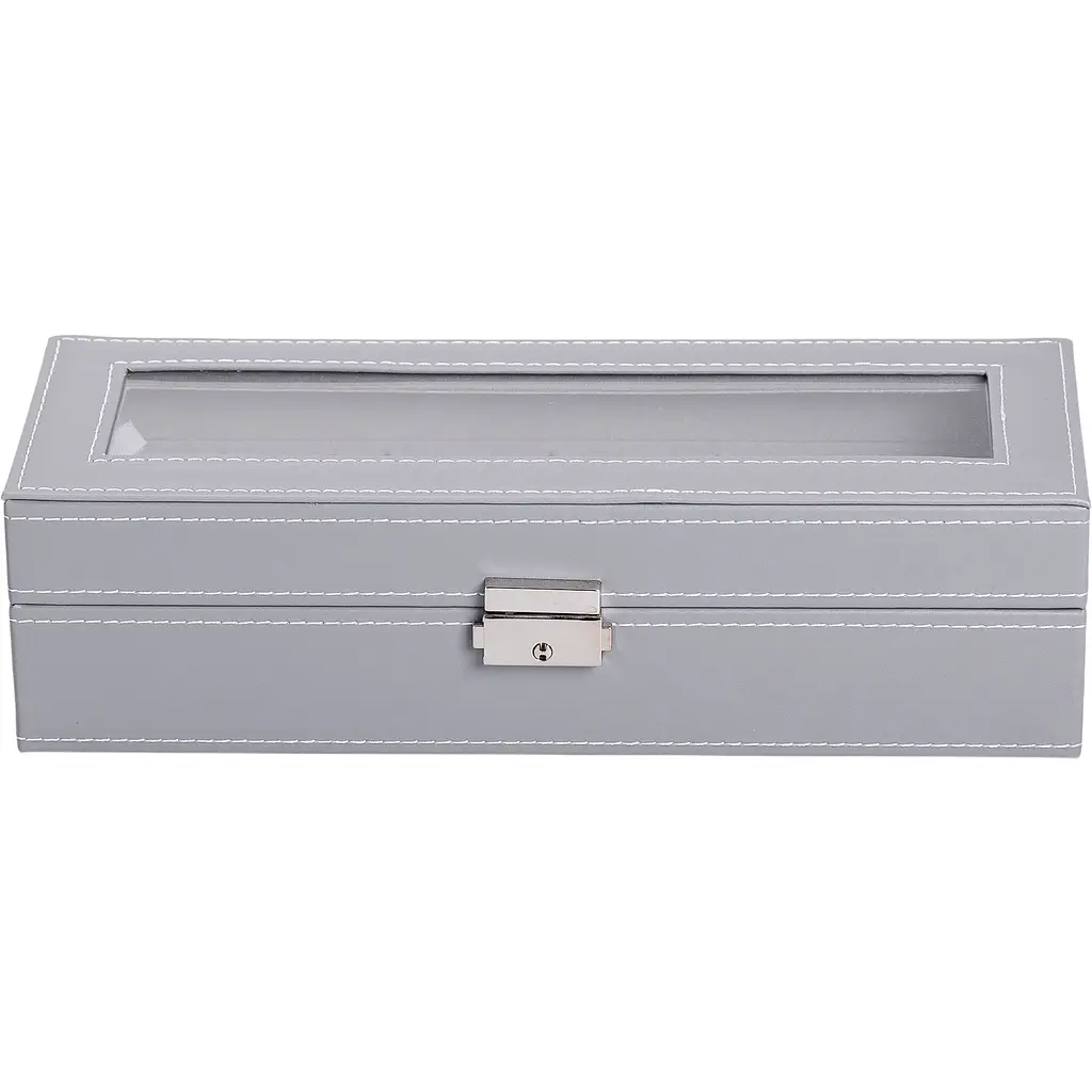 Скринька для зберігання годинників Yiwu з защіпкою 30x11x8 см HP-5-3 - фото 5