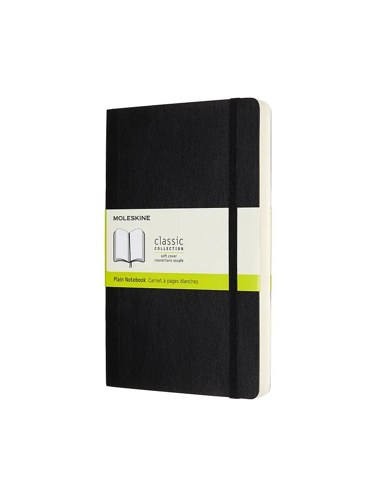 Записник Moleskine Classic Expanded середній, Нелінований Чорний М'який (QP618EXP) - фото 2