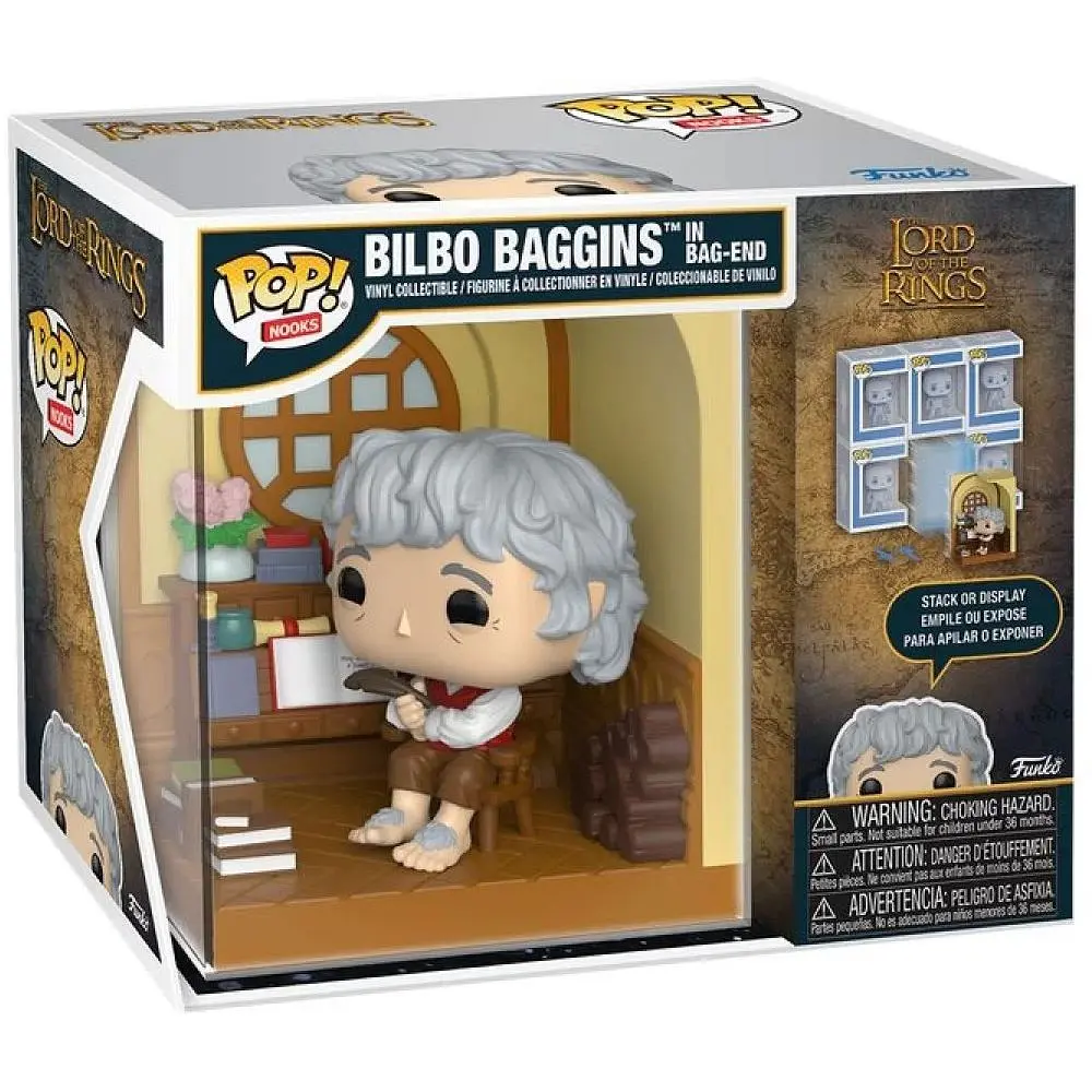 Ігрова фігурка Funko Pop! Nooks серії Володар перснів Більбо Торбін у Торбиному Куті (90463) - фото 2